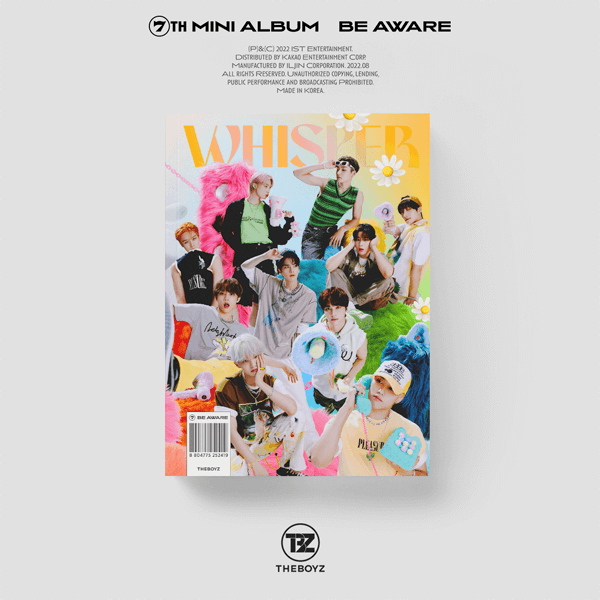 THE BOYZ 7th Mini Album BE AWARE - Desire Version