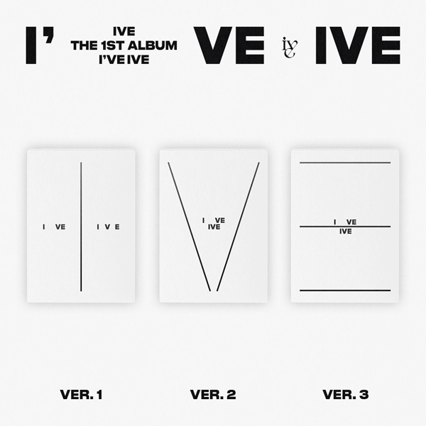 IVE 1st Full Album I've IVE - Ver. 1 / Ver. 2 / Ver. 3