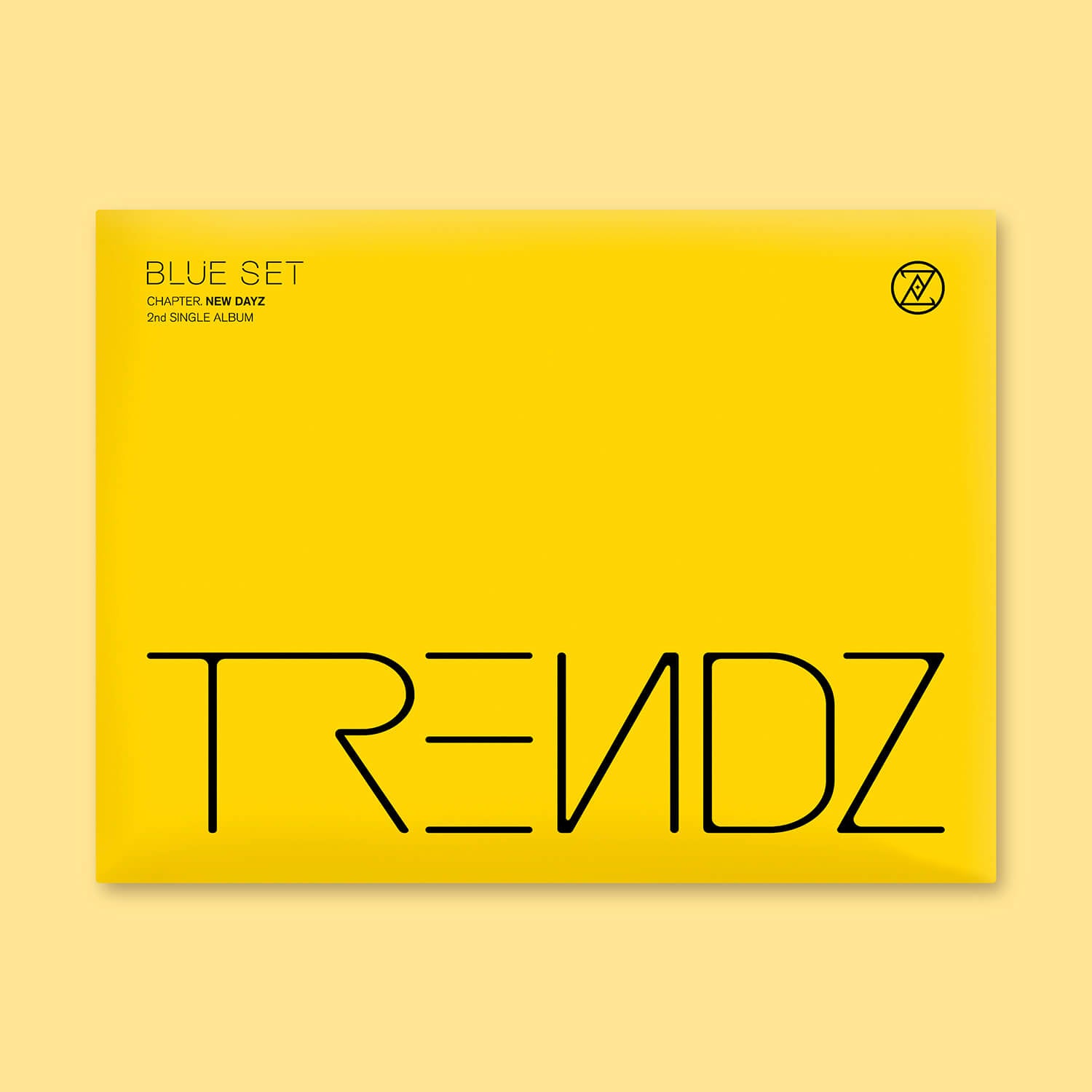 TRENDZ 2nd Single Album BLUE SET Chapter. NEW DAYZ