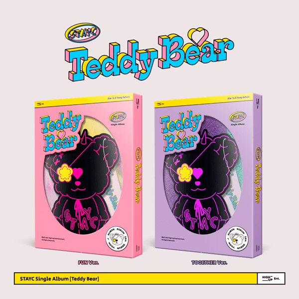 STAYC 4th Single Album Teddy Bear - FUN / TOGETHER Version