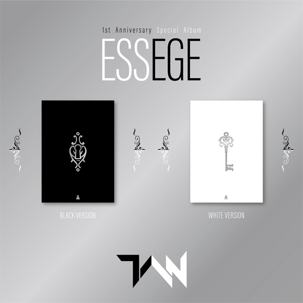 TAN 1st Anniversary Special Album ESSEGE BLACK / WHITE Version
