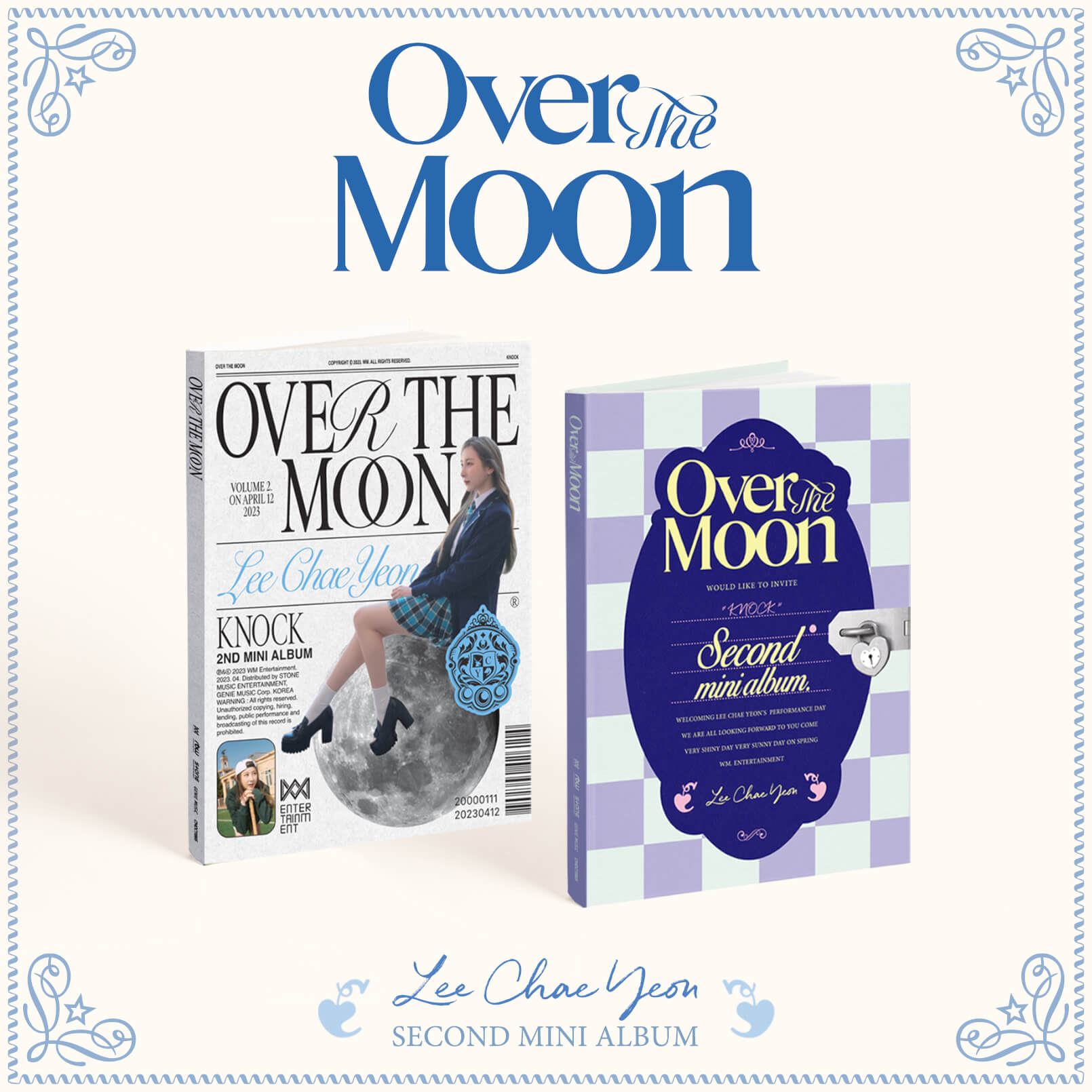 Lee Chae Yeon 2nd Mini Album Over The Moon - DAY / NIGHT Version