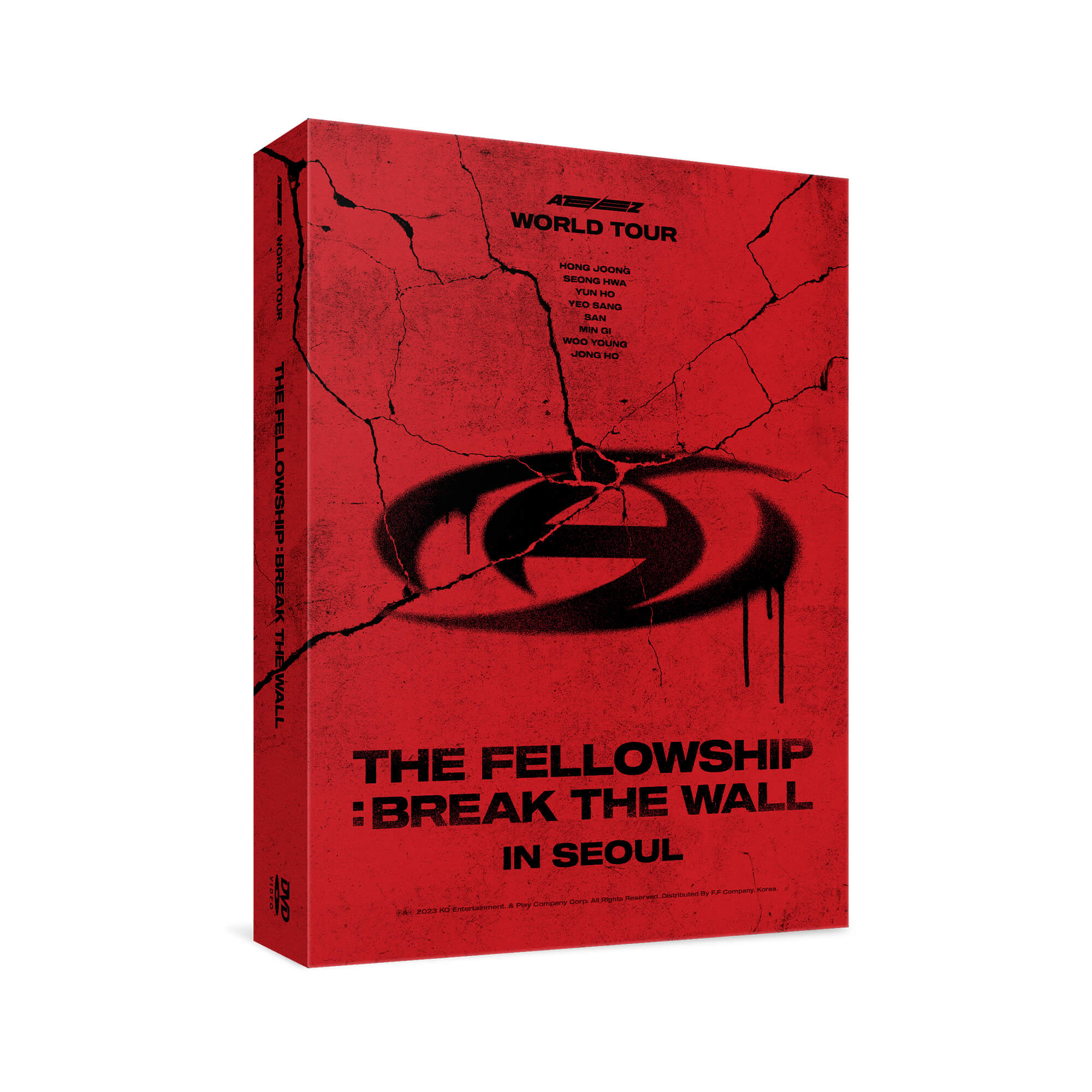 ATEEZ THE FELLOWSHIP : BREAK THE WALL IN SEOUL DVD