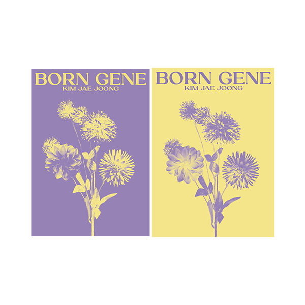 Kim Jae Joong 3rd Full Album BORN GENE PURPLE GENE + BEIGE GENE Version