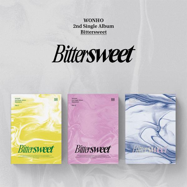 Wonho 2nd Single Album Bittersweet Ver. 1 + Ver. 2 + Ver. 3 + Highline Store Benefit