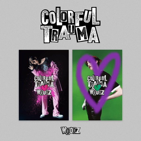 WOODZ 4th Mini Album COLORFUL TRAUMA - COLORFUL / TRAUMA Version