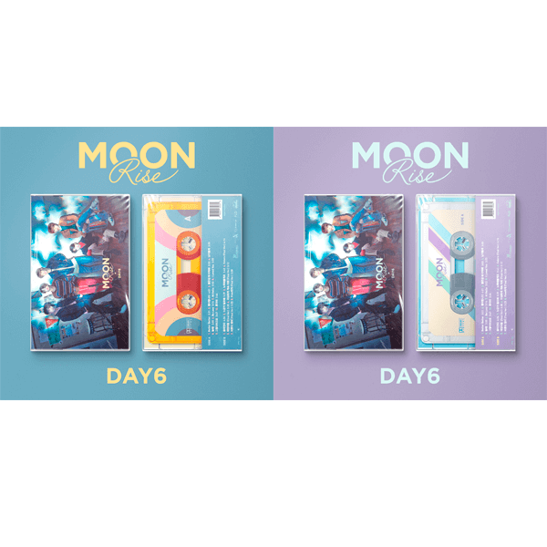 DAY6 2nd Full Album MOONRISE (Cassette Tape) - Yellow / Clear Version
