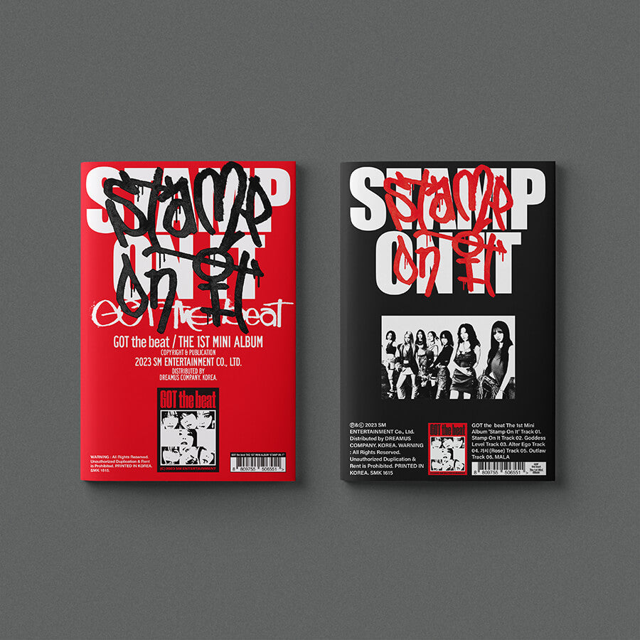 GOT the beat 1st Mini Album Stamp On It - STAMP / BEAT Version