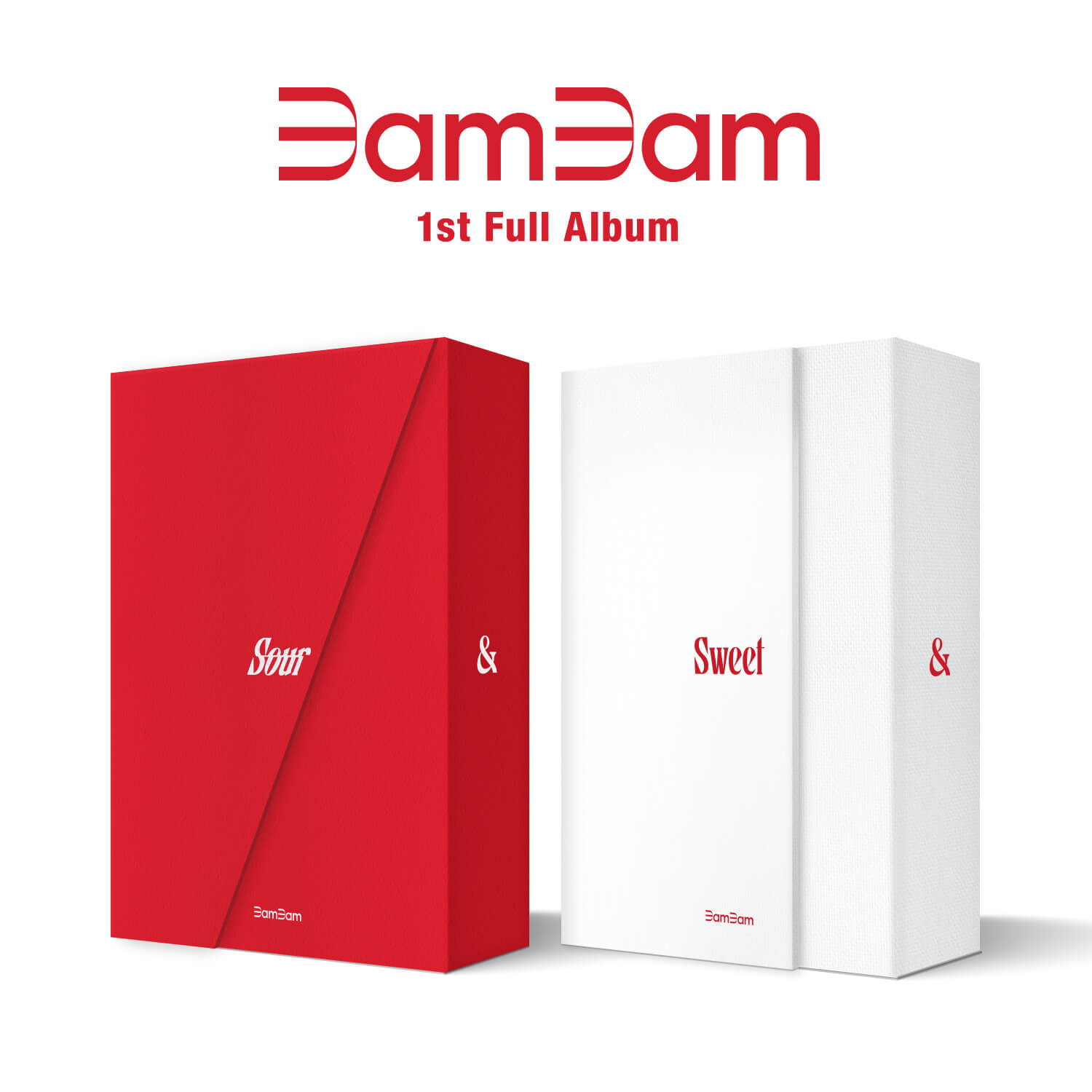 BamBam 1st Full Album Sour & Sweet Sour + Sweet Version