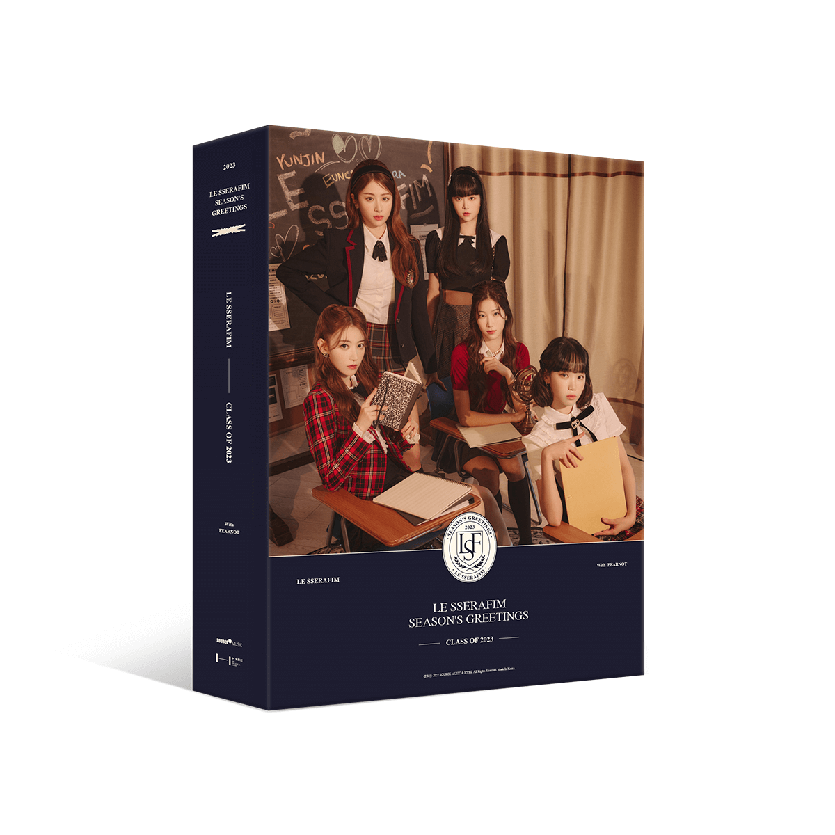 LE SSERAFIM - 2023 Season's Greetings + Weverse Gift