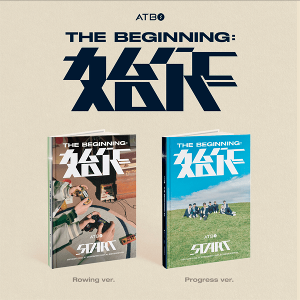 ATBO 2nd Mini Album The Beginning: 始作 - Rowing / Progress Version