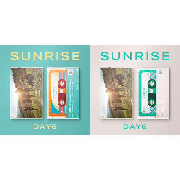 DAY6 1st Full Album SUNRISE (Cassette Tape) - Orange / Green Version