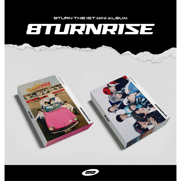 8TURN 1st Mini Album 8TURNRISE - TURN / RISE Version
