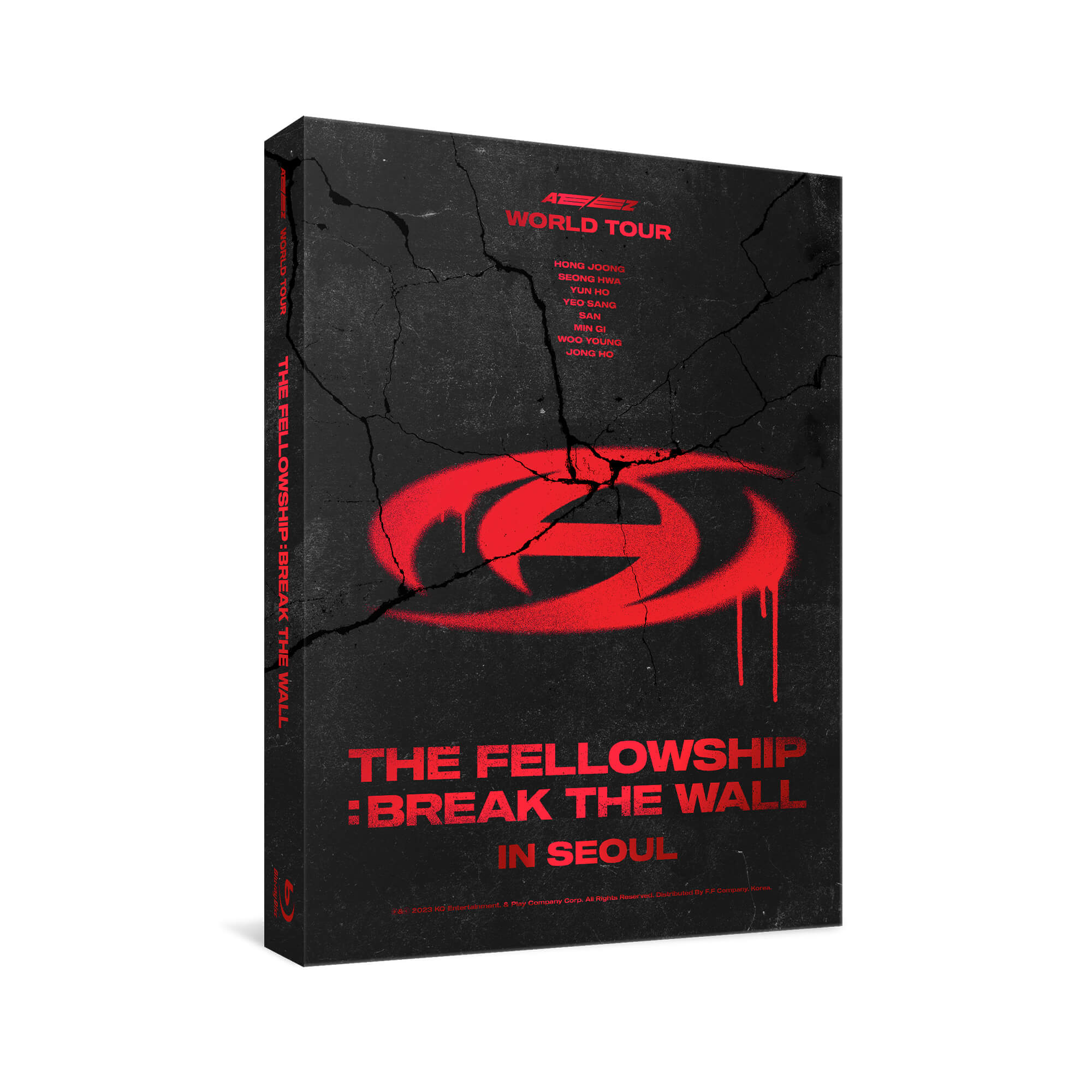 ATEEZ THE FELLOWSHIP : BREAK THE WALL IN SEOUL Blu-ray
