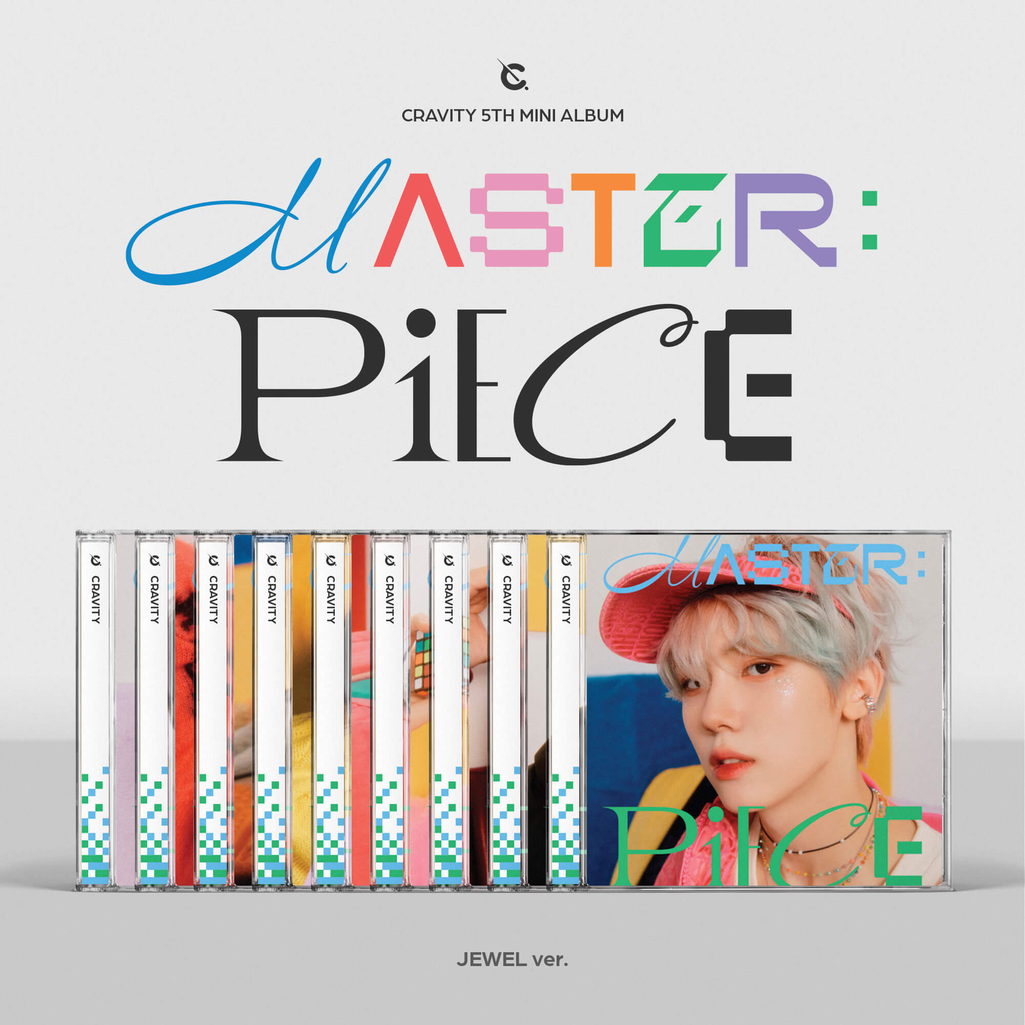 CRAVITY 5th Mini Album MASTER:PIECE (Jewel Ver.) - Limited Edition