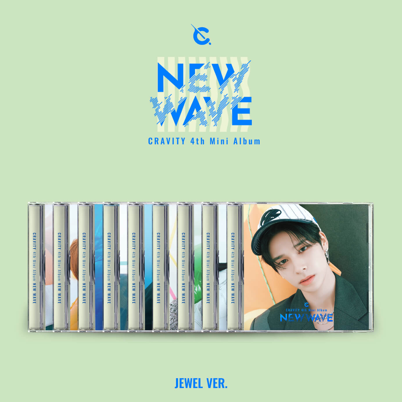 CRAVITY NEW WAVE Limited Edition Jewel Version + Starship Square Benefit