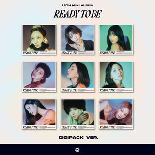 TWICE 12th Mini Album READY TO BE Digipack Version