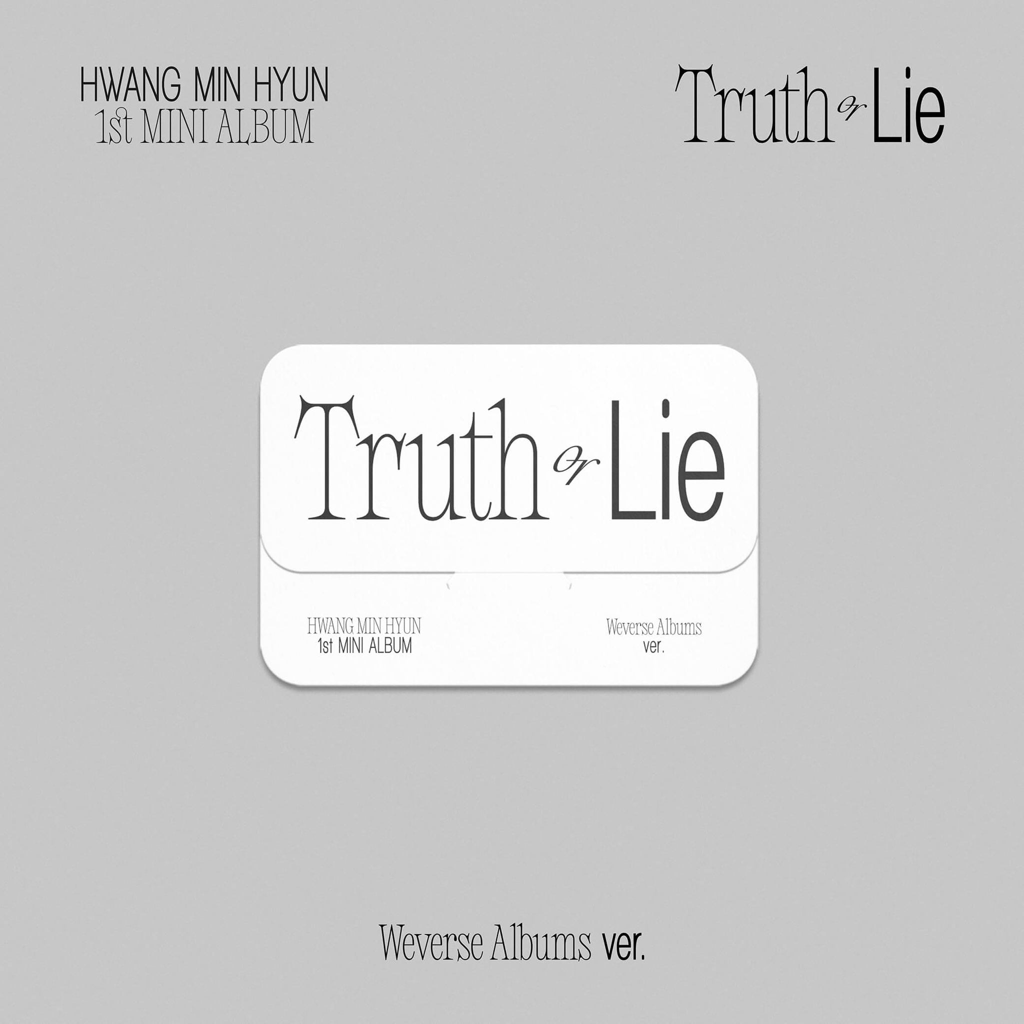 Hwang Min Hyun - Truth or Lie (Weverse Albums Version)