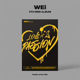 WEi 5th Mini Album Love Pt.2 : Passion - Passion of love Version