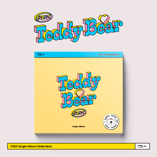 STAYC 4th Single Album Teddy Bear - Digipack Version