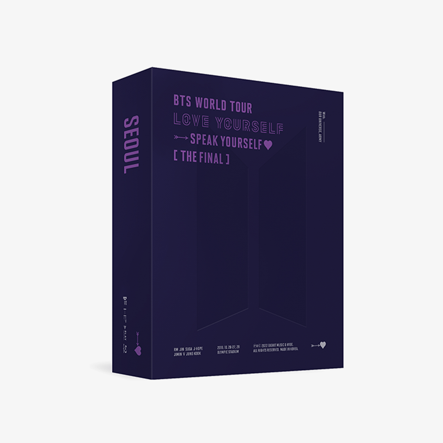 BTS - WORLD TOUR LOVE YOURSELF: SPEAK YOURSELF [THE FINAL] Blu-ray