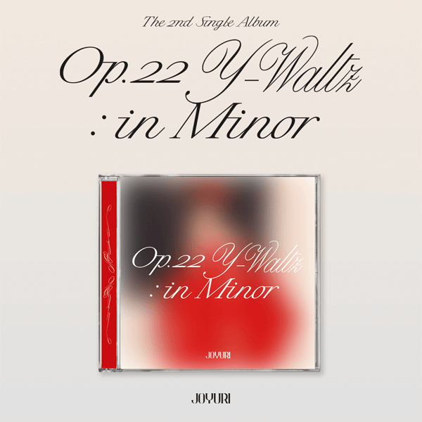 Jo YuRi 2nd Single Album Op.22 Y-Waltz : in Minor (Jewel Ver.) - Limited Edition