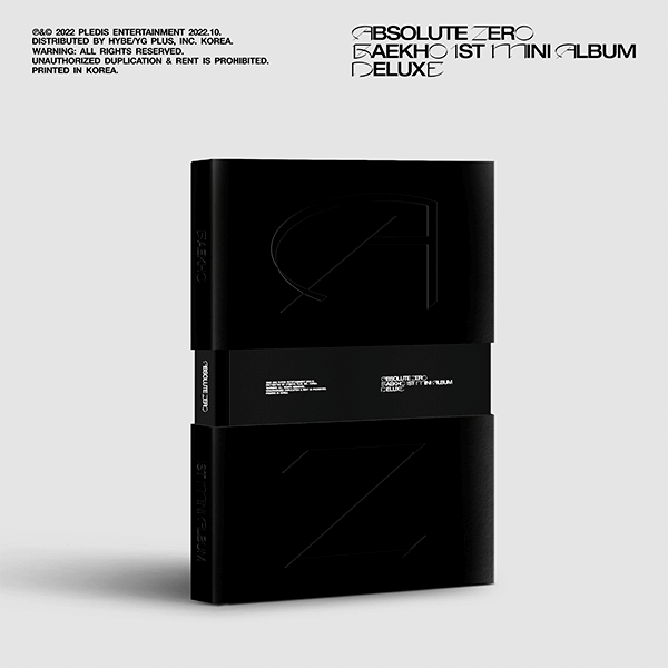 Baekho 1st Mini Album Absolute Zero - Deluxe Version