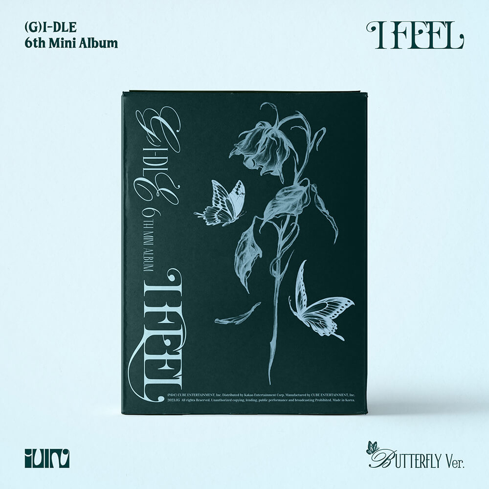 (G)I-DLE 6th Mini Album I FEEL - Butterfly Version