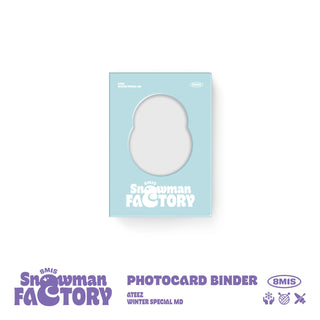 ATEEZ SNOWMAN FACTORY Winter Special MD - Photocard Binder