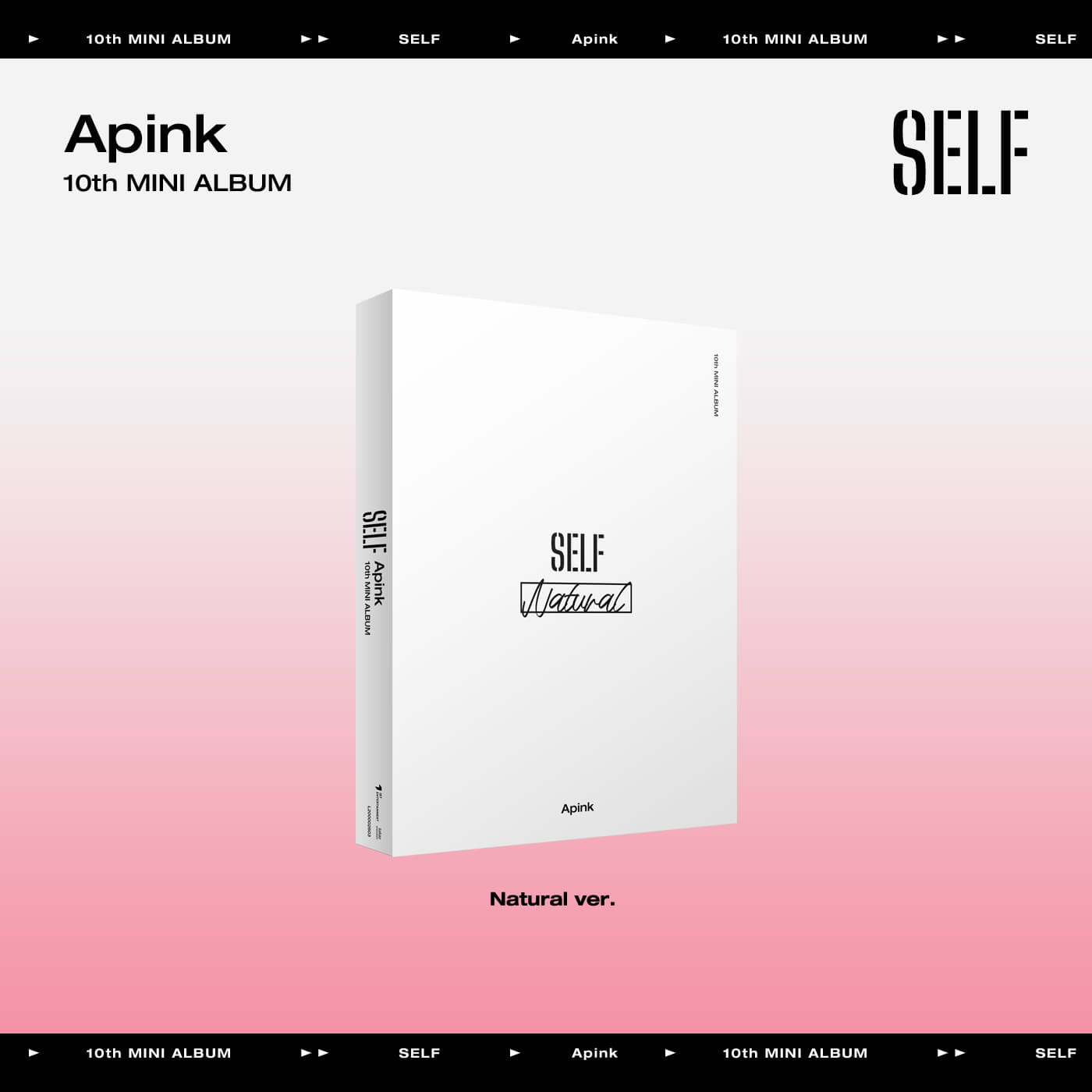 Apink 10th Mini Album SELF - Natural Version