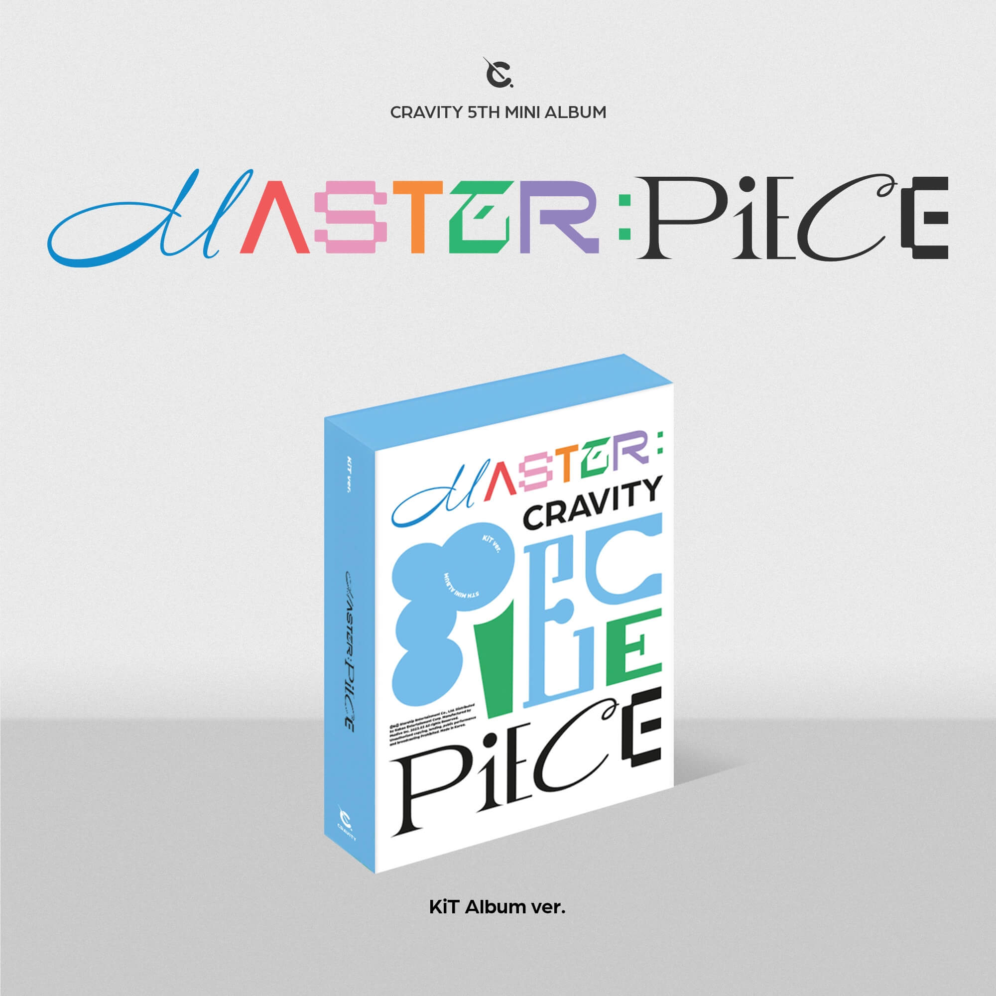 CRAVITY 5th Mini Album MASTER:PIECE - KiT Version