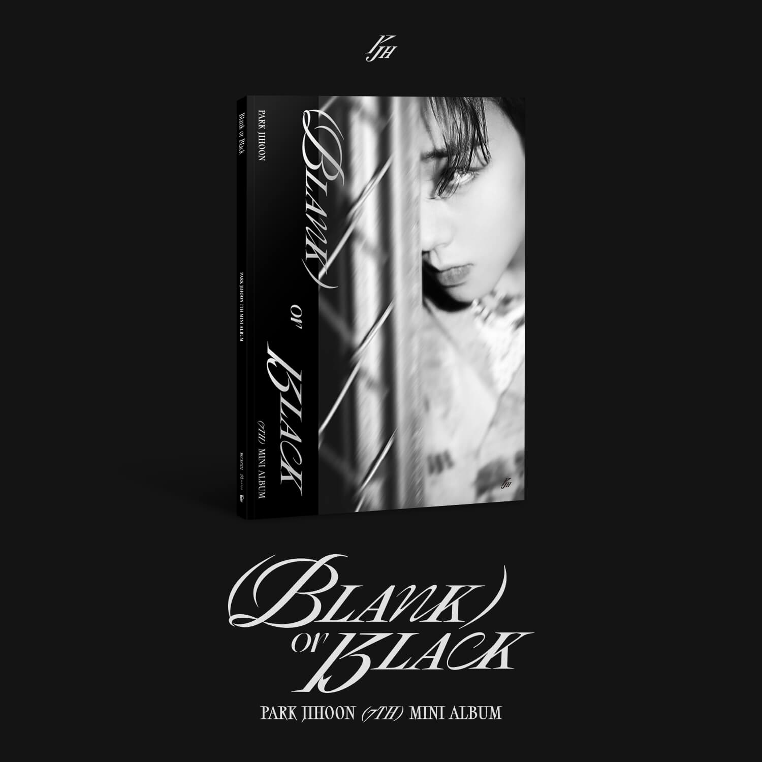 Park Jihoon 7th Mini Album Blank or Black - Veiled Black Version