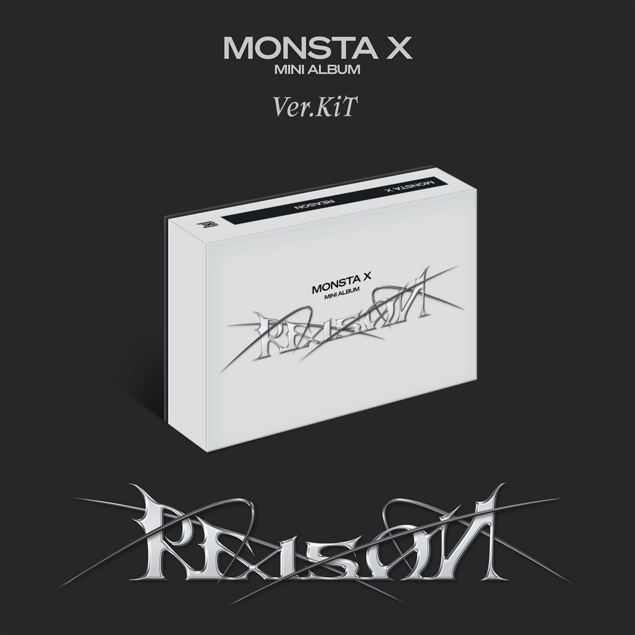 MONSTA X 12th Mini Album REASON - KiT Version