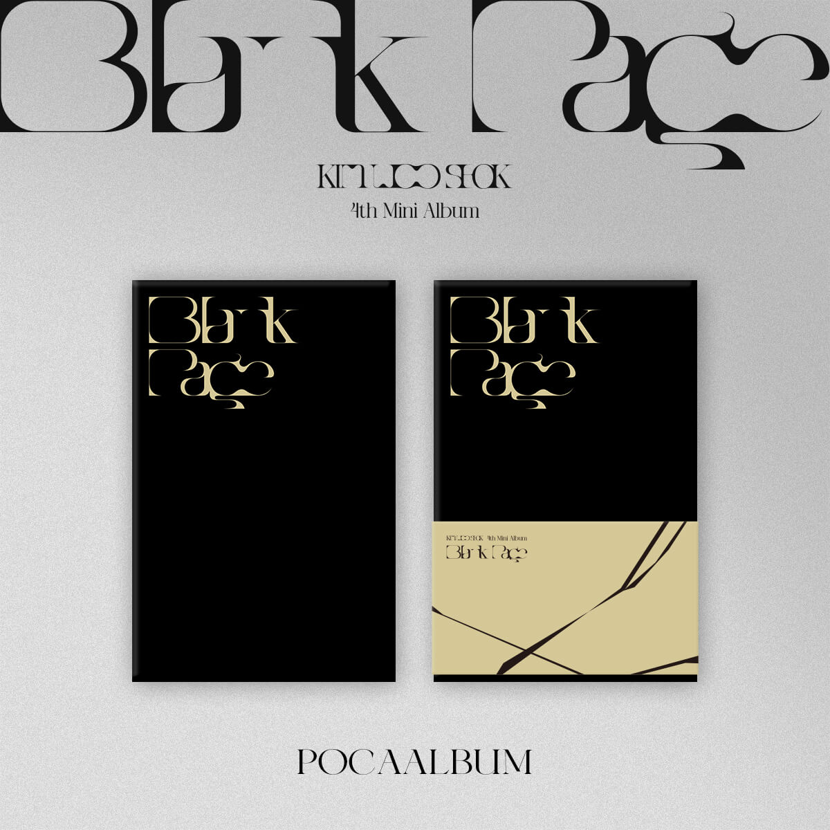 Kim Woo Seok 4th Mini Album Blank Page - POCA Version