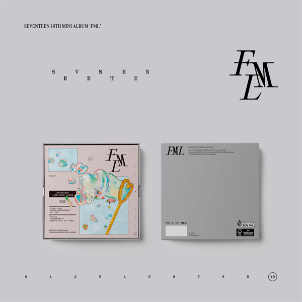 SEVENTEEN 10th Mini Album FML - Carat Version + Weverse Gift