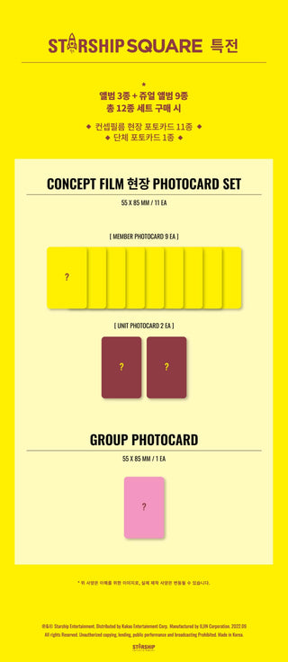 CRAVITY NEW WAVE COME + FIND + US + Jewel Case Version + Starship Square Benefit Member Photocards Unit Photocards Group Photocard