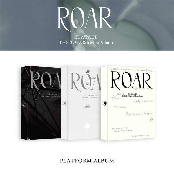 THE BOYZ 8th Mini Album BE AWAKE (Platform Ver.) - REACH / REALIZE / REASON Version
