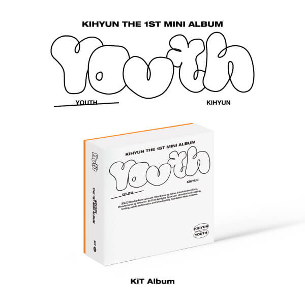 Kihyun 1st Mini Album YOUTH - KiT Version