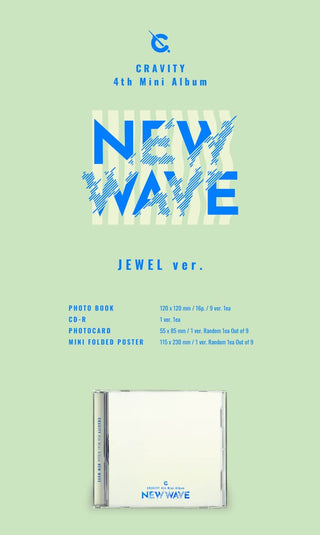CRAVITY NEW WAVE Limited Edition Jewel Version Album Info