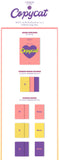 CHOBOM 1st Single Album Copycat - Platform Version Inclusions Card Holder Photocard Album Photocard