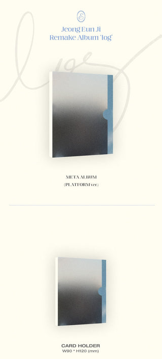Jeong Eun Ji Remake Album log - Platform Version Inclusions Card Holder