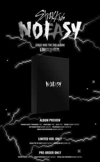 Stray Kids 2nd Full Album NOEASY Limited Edition Album Info