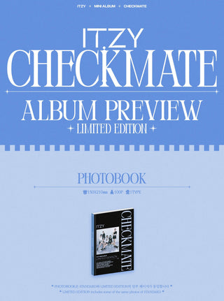 ITZY CHECKMATE Limited Edition Inclusions Photobook