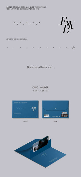  SEVENTEEN FML - Weverse Albums Version Inclusions Card Holder