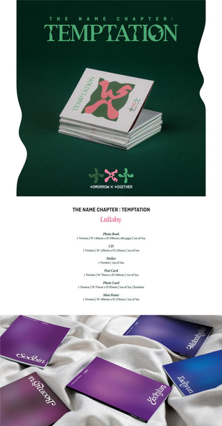 TXT The Name Chapter: TEMPTATION Inclusions Album Info