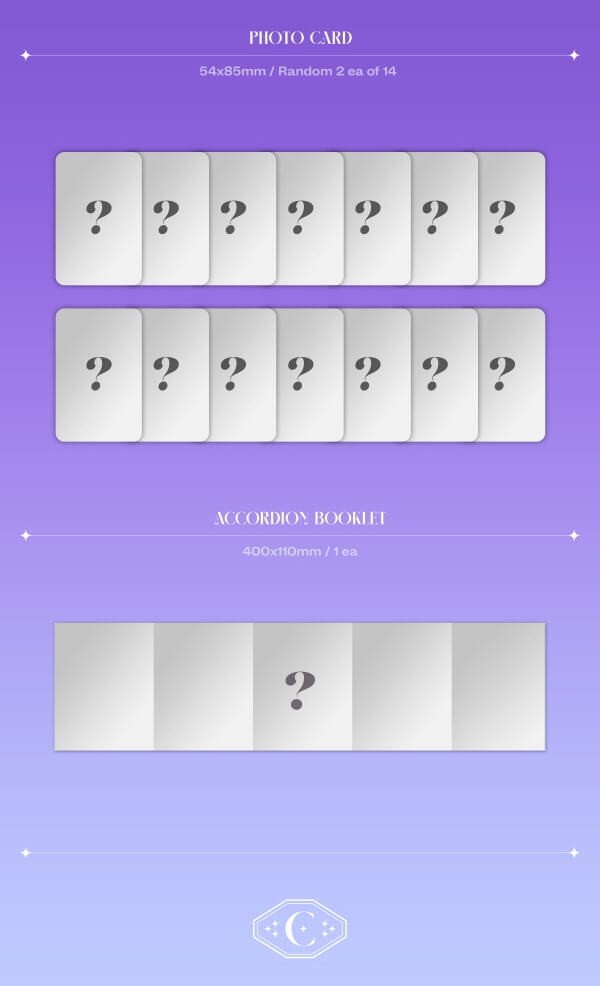 CLASS:y 2nd Mini Album Day & Night Inclusions Photocards Accordion Booklet