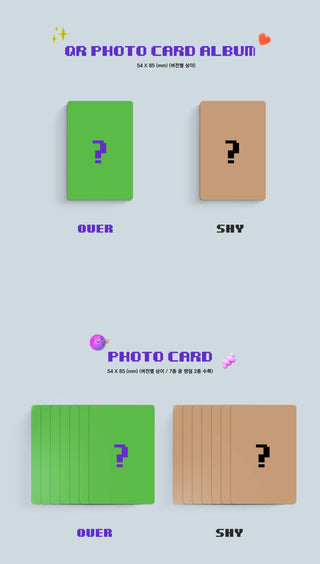 VERIVERY Liminality - EP.LOVE (Platform Ver.) Inclusions QR Photocard Album Photocard