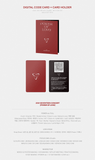 2021 SEVENTEEN CONCERT POWER OF LOVE Digital Code Inclusions Digital Code Card Card Holder