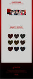 YOUNITE YOUNI-ON - Digipack Version Inclusions Photocard Heart Sticker