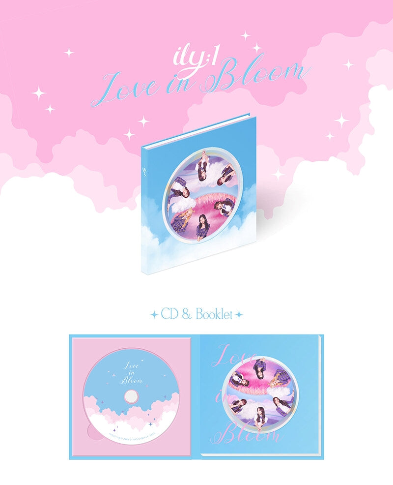 ILY:1 1st Single Album Love in Bloom Inclusions CD Booklet